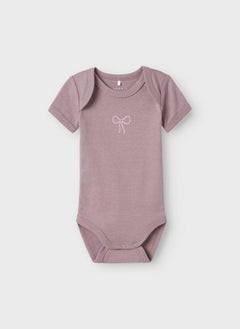 NAME IT Kids 3 Pack Barely Bow Onesies  - Image 2