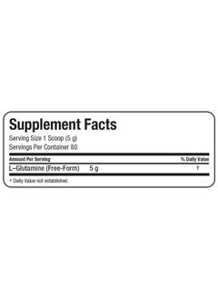 AllMax Nutrition L - Glutamine Powder, Muscle Recovery Formula, Gluten Free, Vegan, 400 Grams  - Image 5
