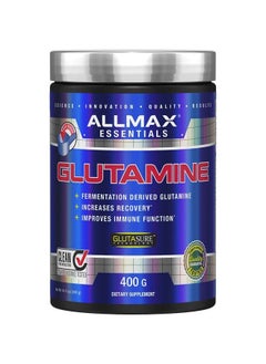 AllMax Nutrition L - Glutamine Powder, Muscle Recovery Formula, Gluten Free, Vegan, 400 Grams  - Image 1