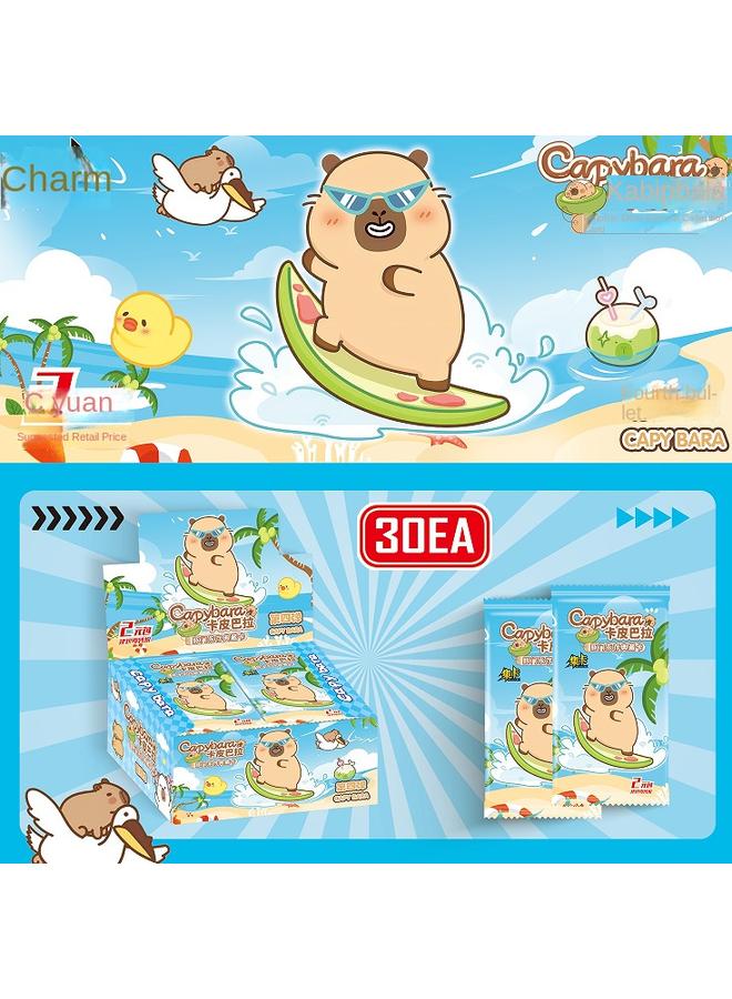 Bluejw Jika Kappibala Collection Card Bag Dolphin Door Secrets Emotional Stability Expression Bag Card Card Lucky Lotus Small Card  - Image 1