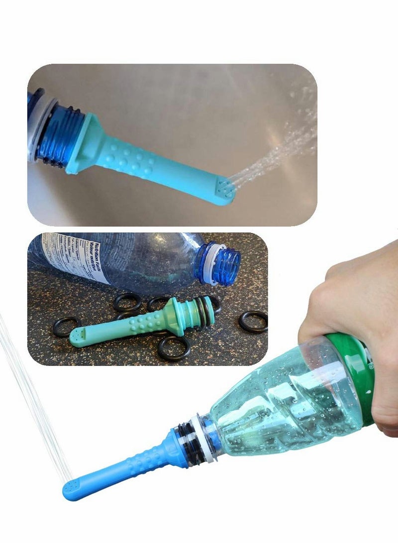 Portable Bidet Pipe - 3 Pack | Travel Upside Down Bottle for Personal Hygiene | Universal & Compatible with Most Bottles | Ideal for Perennial Recovery & Hygiene on the Go. - Image 5