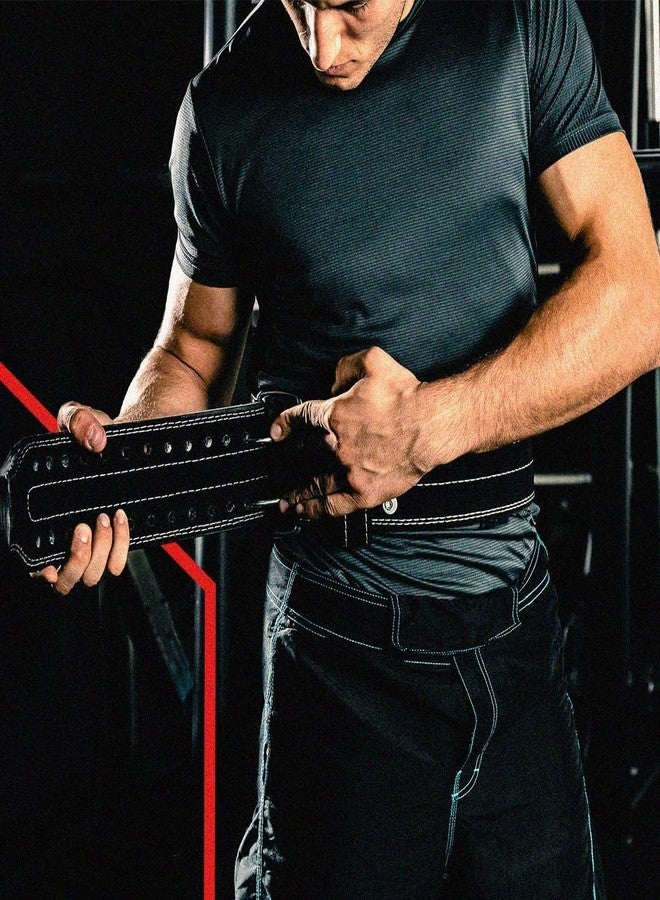 UROCK Gym Belt for Men Workout Lever Deadlift Belt for Gym Leather Weight lifting Belts, Gym Belt for Women Workout, Powerlifting Belt for Men Exercise Belt, Gym Lifting Belt for Back (L) - Image 4