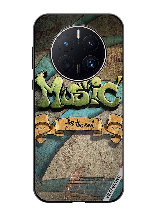 VR CREATIVE Protective Case Cover For Huawei Mate 50 Pro Music For The Soul Design Multicolour - Image 1