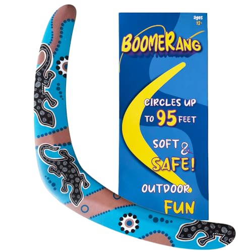 Xarfxco Boomerang for Adults and Kids Boomerangs for Outdoor Sports Games Good Choice for Family activies for Boys and Girls Easy to Throw EVA Foam Different with Wooden Boomerang - Image 1