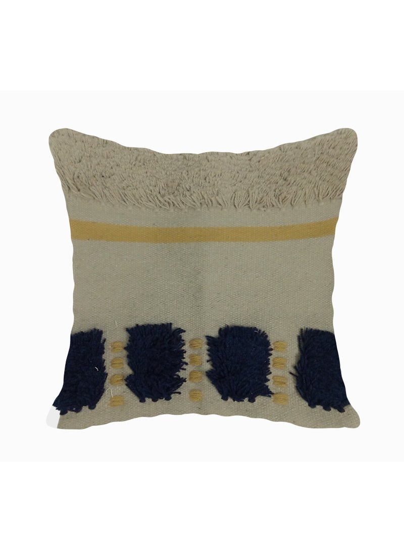 Decorative wool cushion cover- 50*50 cm-beige - Image 1