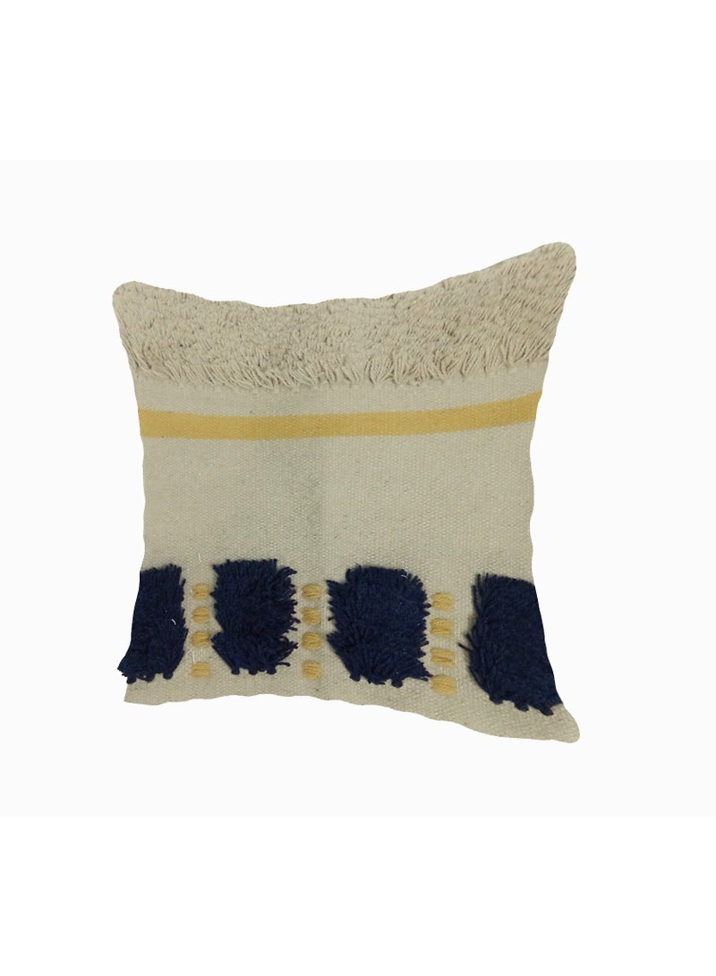 Decorative wool cushion cover- 50*50 cm-beige - Image 2