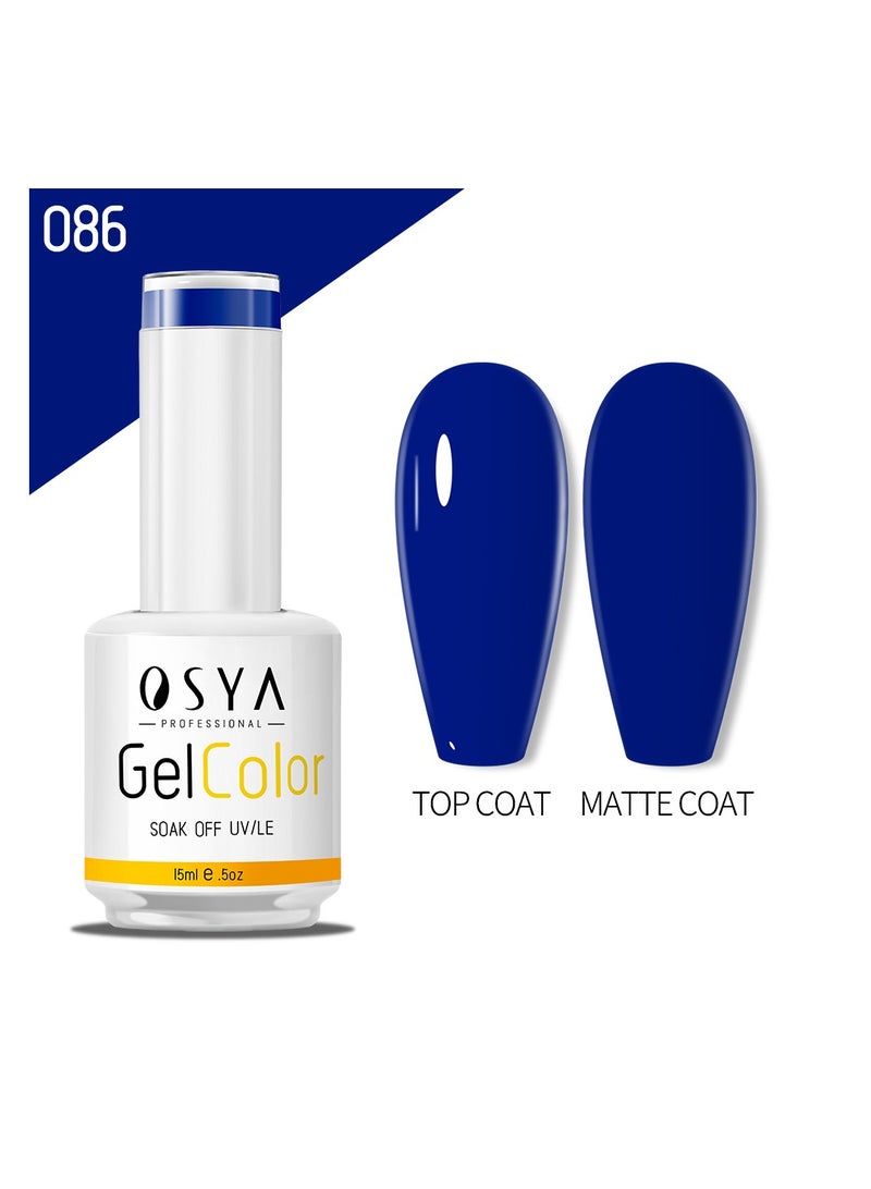 OSYA مجموعة طلاء الأظافر الجل القابل للإزالة UV&LED من CANNI 15 مل (086) - Image 1