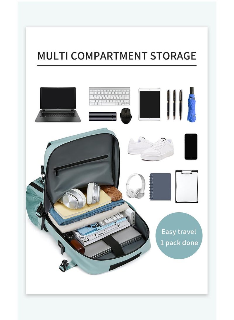 Y&D Rucksack Bag For Men And Women Large Water Resistant Trekking Hiking Bag Travel Backpack - Image 5