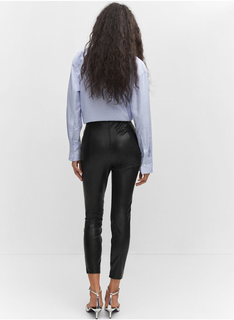MANGO - High Waist Leggings - Image 1