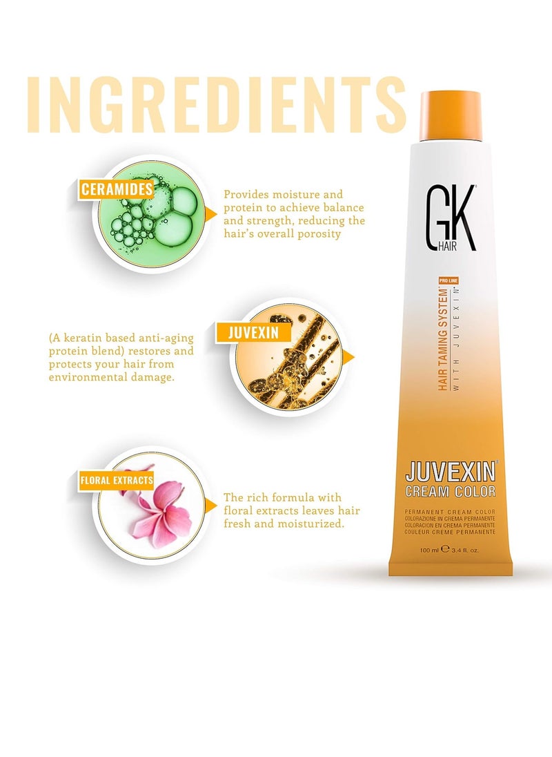 GK Hair GK Hair Iris Brown 7.26 Hair Dye  - Image 2