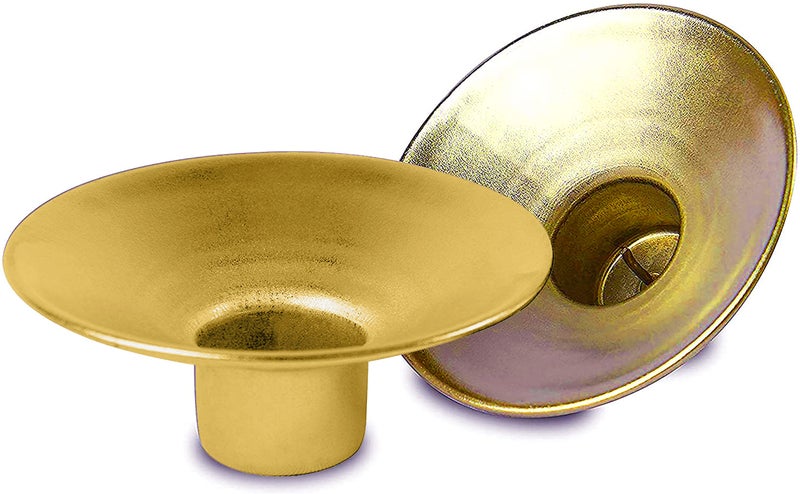 نير ميتزفه طقم حامل شموع معدني من قطعتين - Image 2