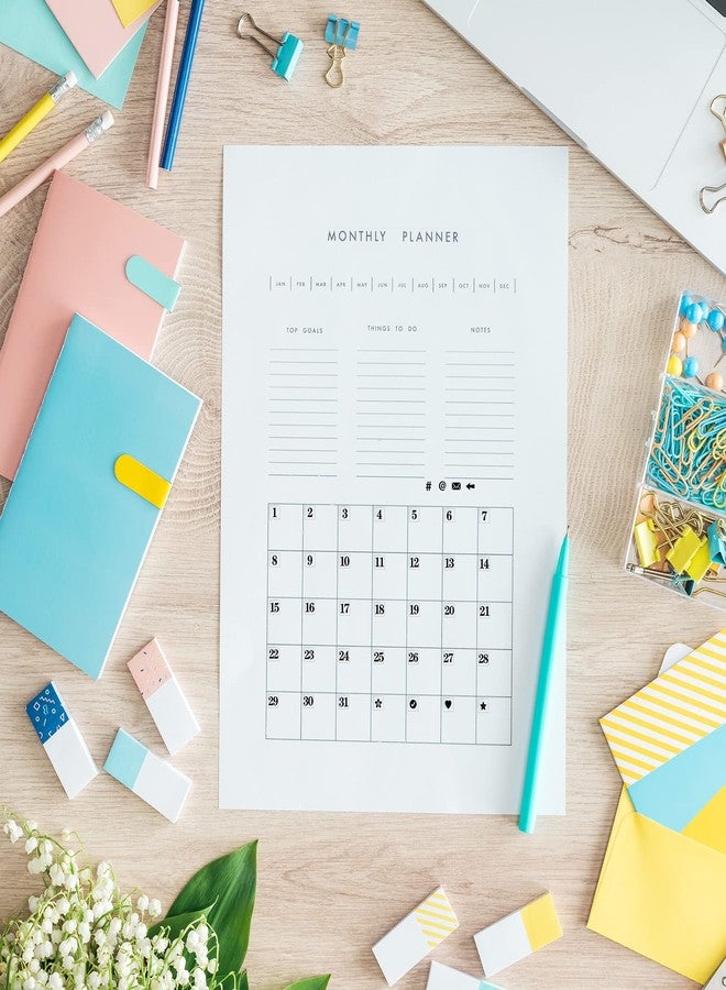 Epakh 12 Sheets Small Planner Number Stickers for Calendar Includes 4 Pcs Small Square Number and Symbol, 8 Pcs Round Planner Date Stickers with Elbow Tweezer for Planners Journals Calendar Notebooks - Image 2