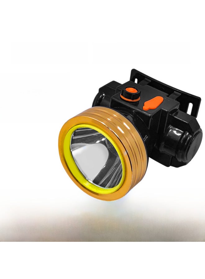 Generic Headlamp Decorative Lighting/headlights Head-mounted Flashlight/headlamp Head-mounted Flashlight-Color:A1-30w [comes With Charging Cable And Headband] 5 Hours Of Battery Life  - Image 2