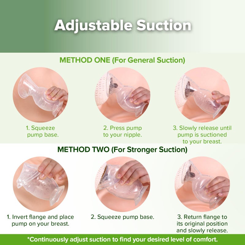 haakaa Gen.2 Manual Breast Pump 150ml/5.4oz - Image 3