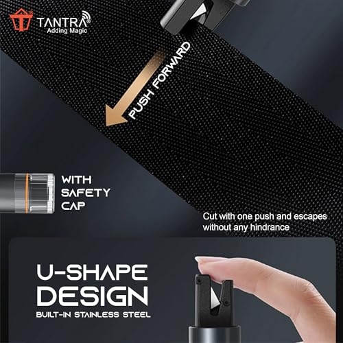 TANTRA Emergency Car Safety Hammer – Heavy-Duty Seatbelt Cutter & Window Breaker | Multi-Function Auto Escape Tool | Compact & Durable | Essential for Every Vehicle - Image 4