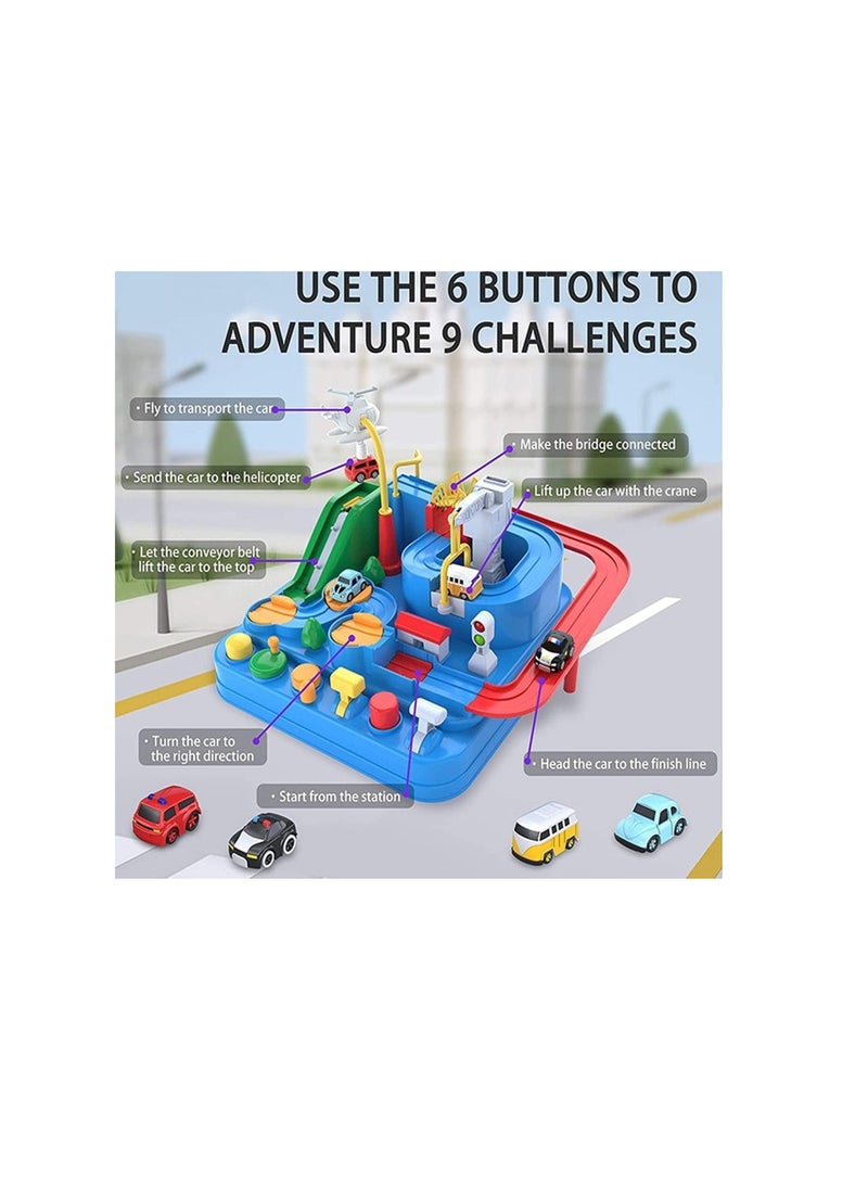 كول بيبي لعبة مغامرة بينتي للسيارات سيارة إنقاذ المدينة لعبة التعليم ما قبل المدرسة - Image 2