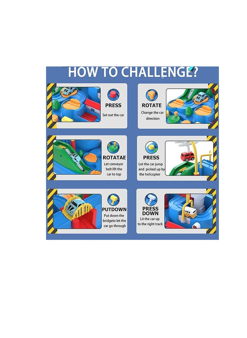 كول بيبي لعبة مغامرة بينتي للسيارات سيارة إنقاذ المدينة لعبة التعليم ما قبل المدرسة - Image 3