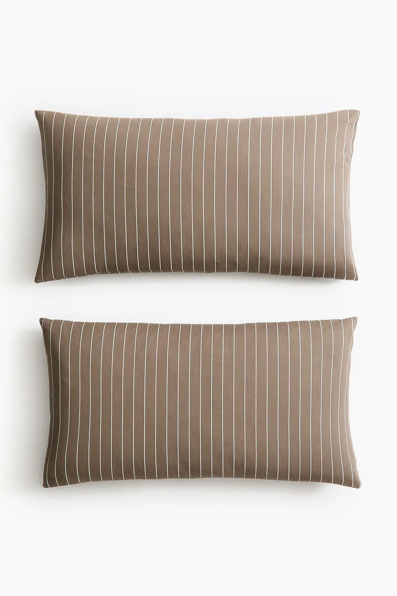H&M 2-pack patterned pillowcases