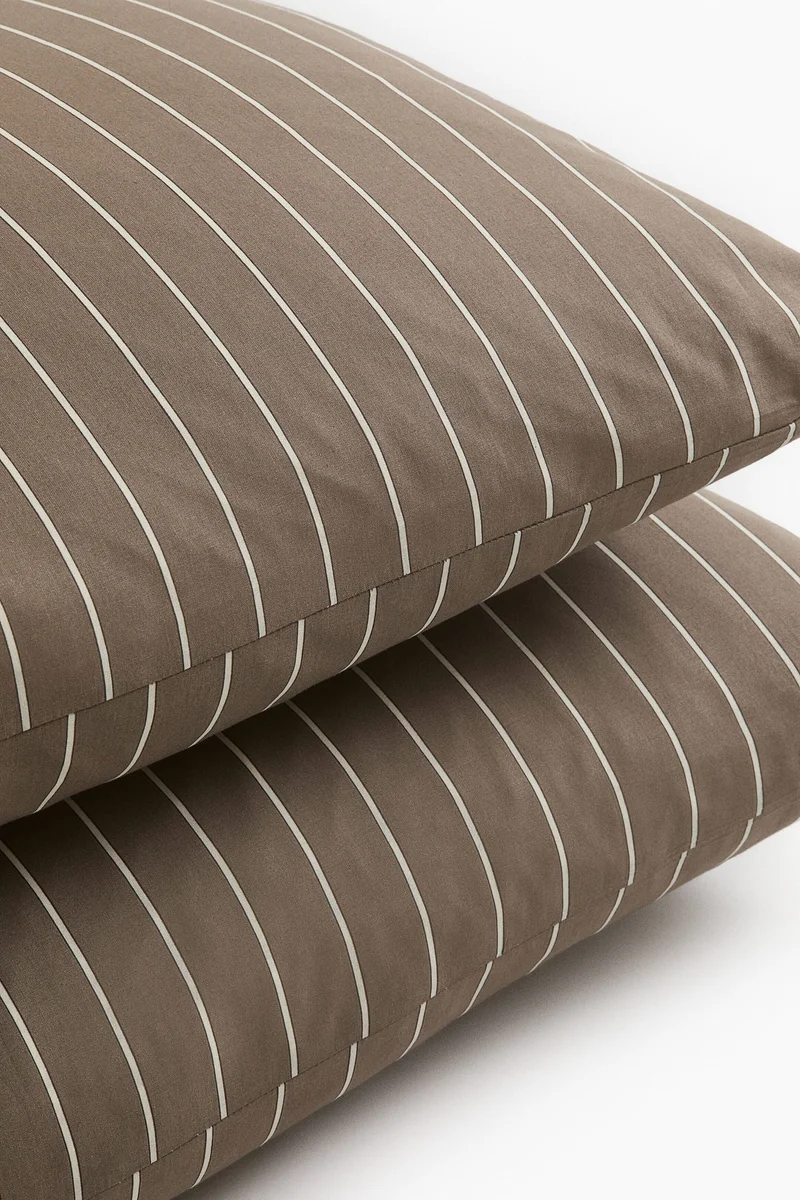 H&M 2-pack patterned pillowcases