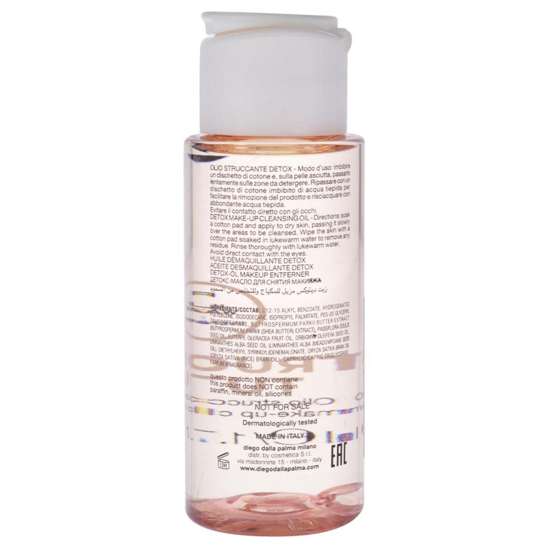 Diego dalla Palma Struccatutto, Detox Makeup Cleansing Oil - Skin Cleanser - Fast-Acting Texture Instantly Removes All Traces Of Make-Up And Sebum From The Skin - Reveals Younger-Looking Skin - 1.7 oz - Image 2
