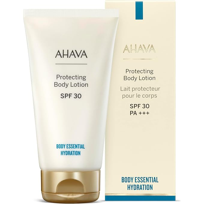 AHAVA Protecting Body Lotion SPF30 PA+++ - Hydrating Body Creme, w/Dead Sea Minerals - Antioxidant & Anti-Aging, Sun Protect Lotion Moisturiser - Body Skincare for Smooth, Supple, Soft Skin - 150ml - Image 2