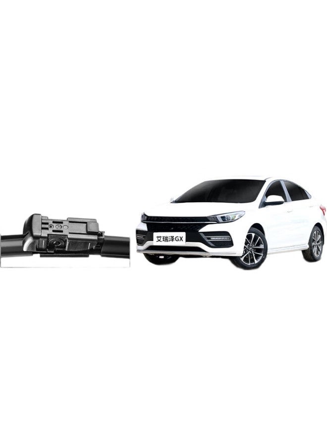 YITU Windshield Wiper Blades For Chery Arrizo Gx [2018 Model], Original Size A-Grade Rubber Strip, 1 Pair - Image 1