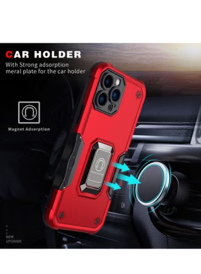 GULFLINK Back Cover Phone Protect Case For Apple iPhone 14 Promax Red - Image 2