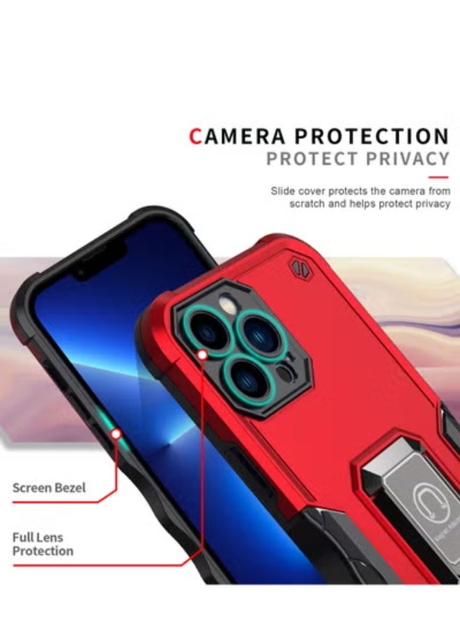 GULFLINK Back Cover Phone Protect Case For Apple iPhone 14 Promax Red - Image 3