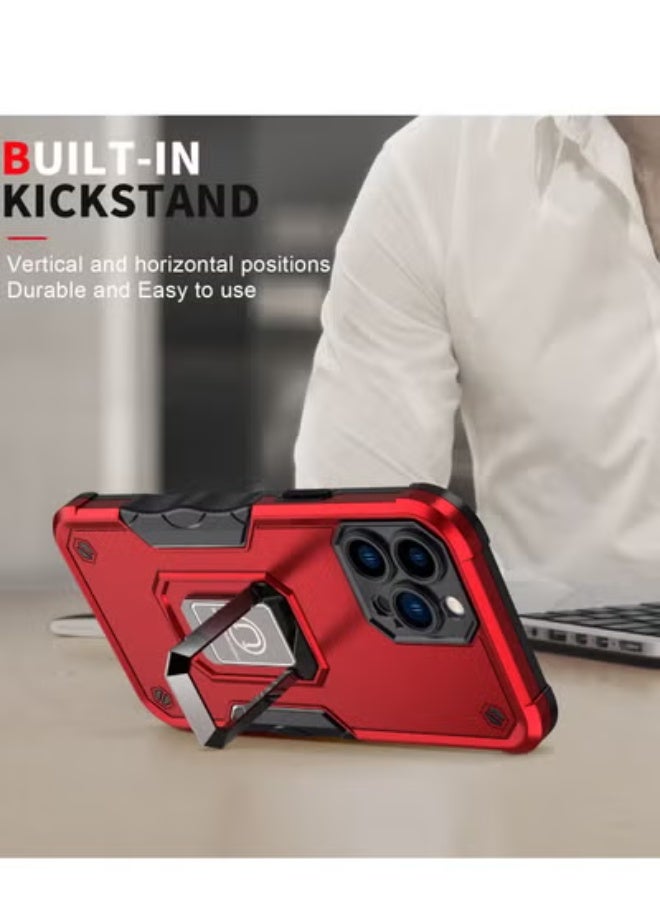 GULFLINK Back Cover Phone Protect Case For Apple iPhone 14 Promax Red - Image 4