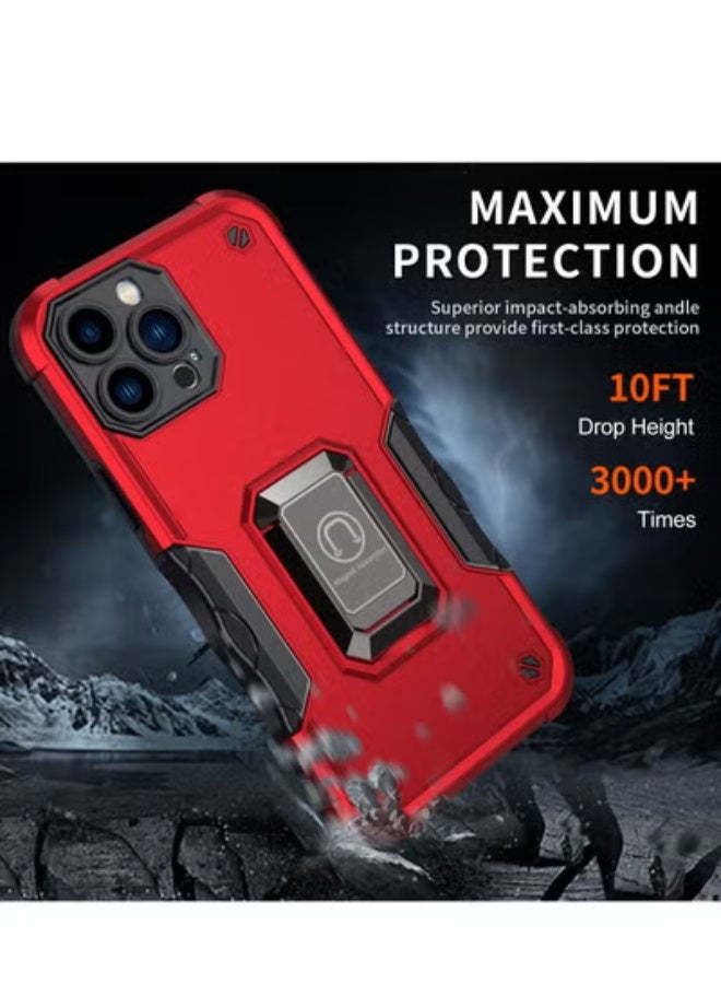 GULFLINK Back Cover Phone Protect Case For Apple iPhone 14 Promax Red - Image 5