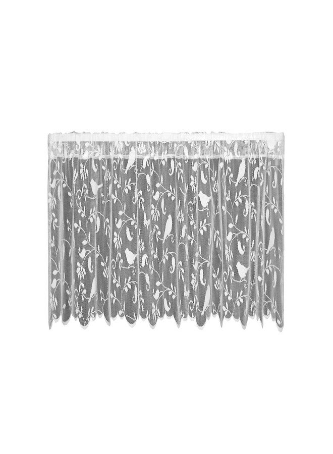 Heritage Lace Bristol Garden Valance, 60 by 18-Inch, White,6305W-6018 - Image 1