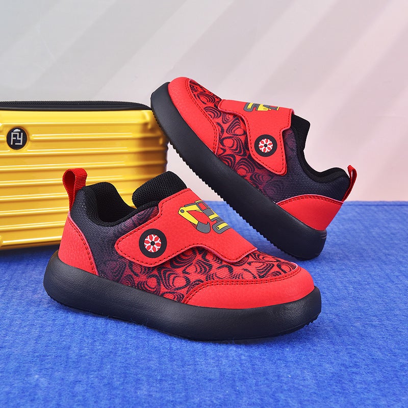 Children'S Toddler Shoes Breathable Mesh Sports Shoes Baby Lightweight Casual Shoes Primary School Boys' Shoes - Image 4