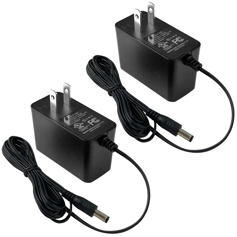 TIGERSECU UL Certified Security Camera AC/DC Power Adapter, 12V 1A 100V-240V 2.1x5.5mm Power Supply, Compatible with Lorex, Night Owl, Swann, ZOSI, Reolink, Annke IP and BNC Cameras (2-Pack) - Image 1