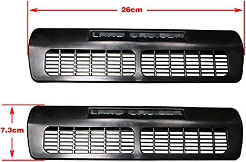 Wivplex AC Duct Grille Vent Cover for Toyota Land Cruiser 200 J200 - Image 3
