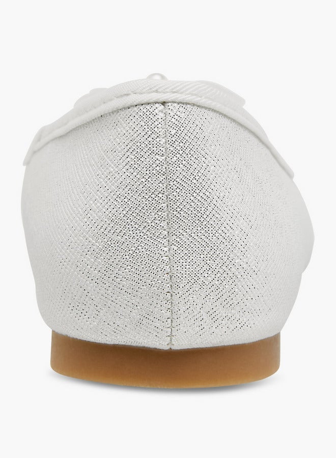 ليتل ميسي حذاء باليرينا سهل الارتداء بزخرفة فراشة - Image 5