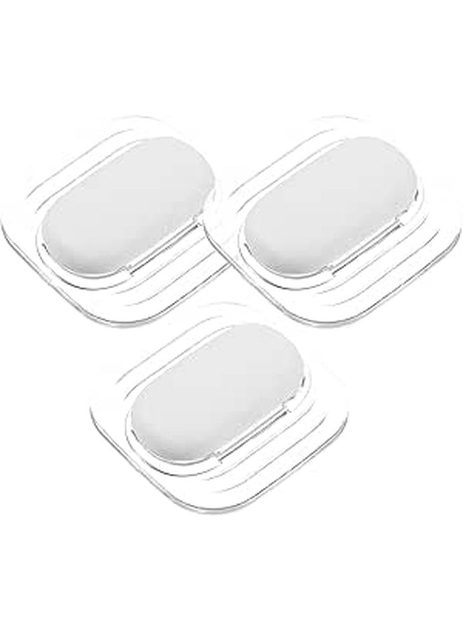 3 Pack Peel Stick Door Stopper Thickened Door Bumper Wall Protector - Image 1