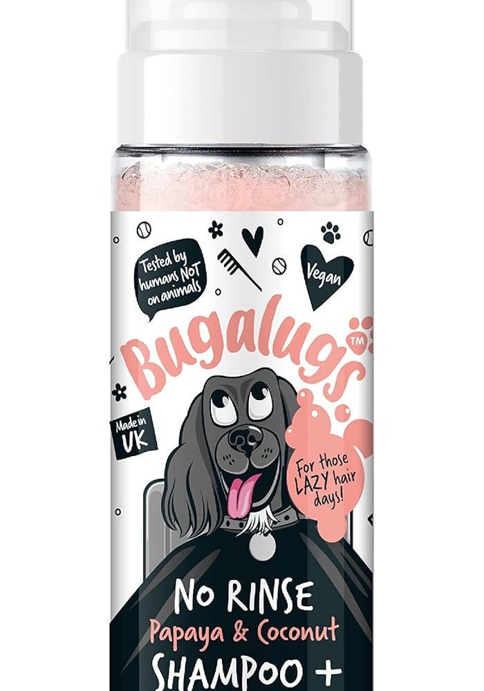 Bugalugs Papaya & Coconut No Rinse Dog Shampoo & Conditioner - 200ML - Image 1