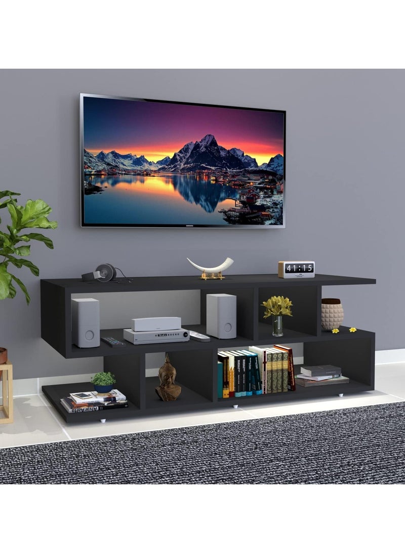 DubaiGallery Modern TV and Coffee Table Living Room Home Furniture Black  - Image 3