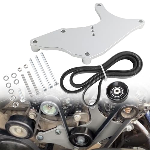 VVORHSBELL LS Truck Dual Alternator Bracket Kit Compatible with 1999-2013 4.8L, 5.3L, 6.0L, 6.2L Chevy Tahoe Suburban Silverado, GMC Yukon, Cadillac Escalade, Hummer H2 - Image 1