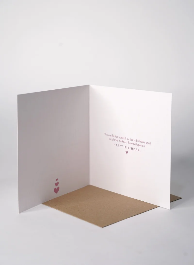 Share the Love It's Your Birthday UV Greeting Card