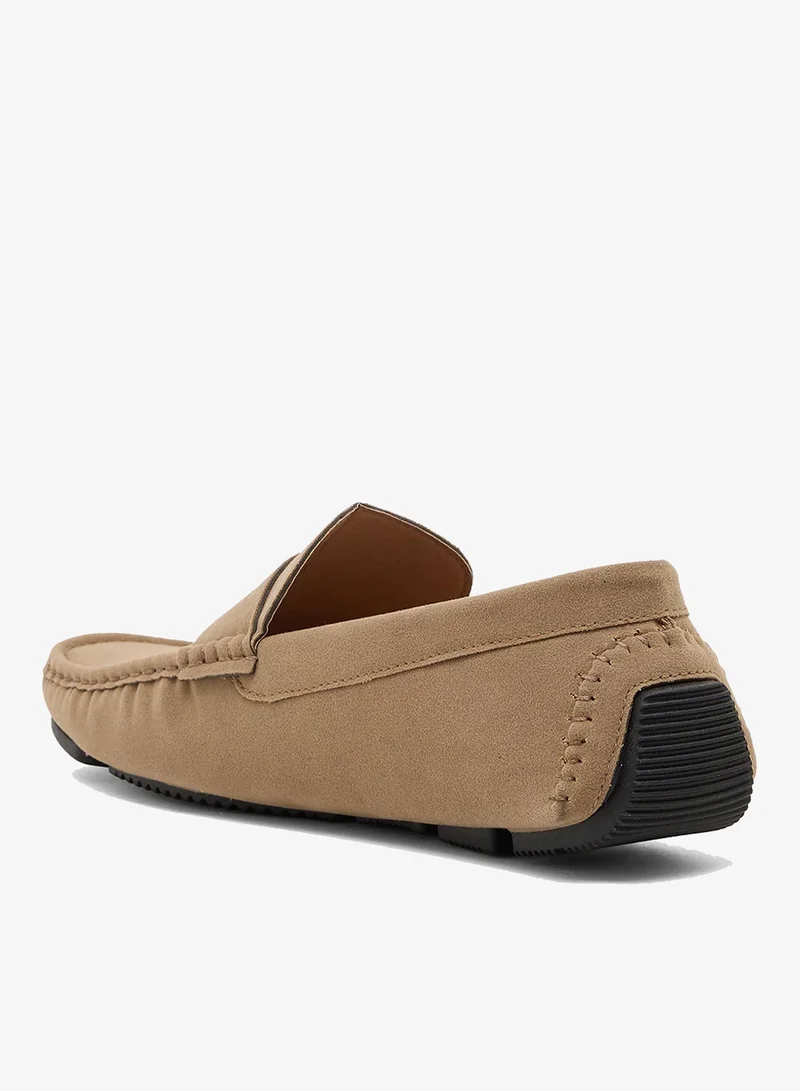 Robert Wood Faux Suede Loafers