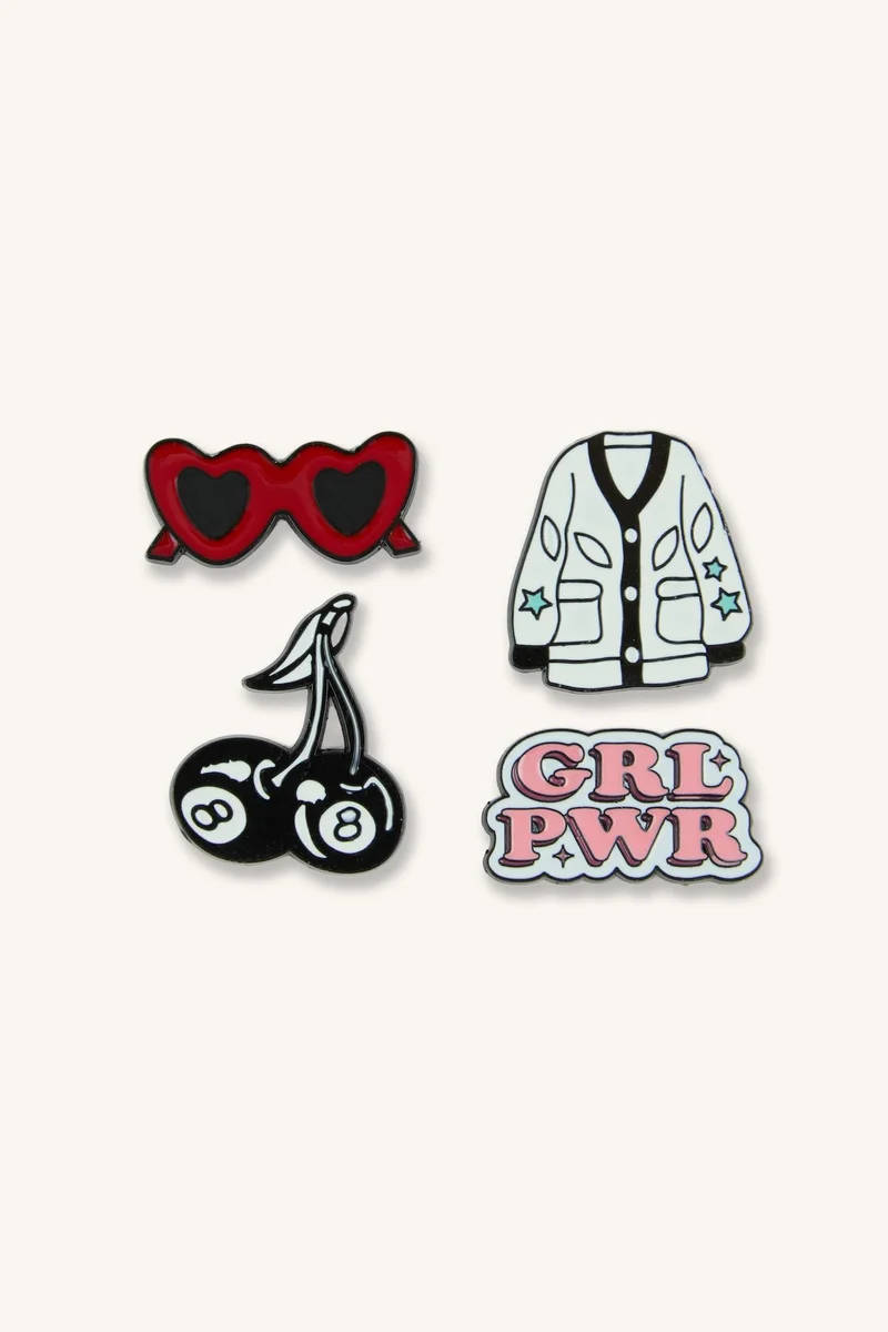 Defacto  4 Piece Brooch Set for Women | Best Price UAE