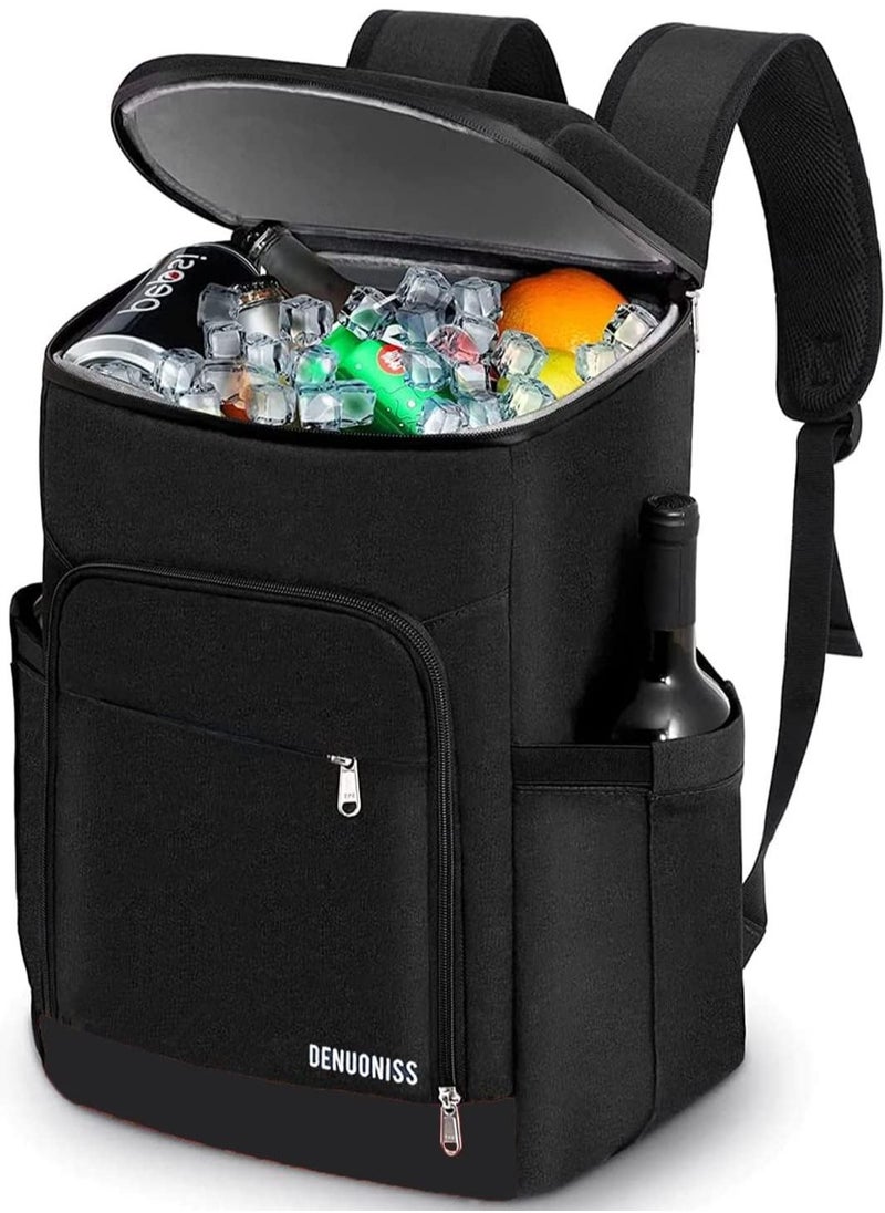 Generic - Insulated Backpack Cooler for Camping,24Cans Large Capacity Backpack Food Drinks Container Cooler Bag for Hot and Cold Insulation, for Men Women to Work Lunch Picnics Camping Hiking - Image 1