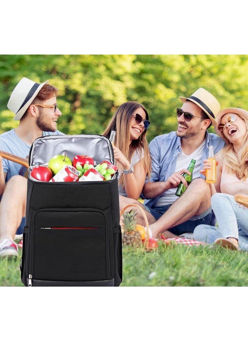 Generic - Insulated Backpack Cooler for Camping,24Cans Large Capacity Backpack Food Drinks Container Cooler Bag for Hot and Cold Insulation, for Men Women to Work Lunch Picnics Camping Hiking - Image 1