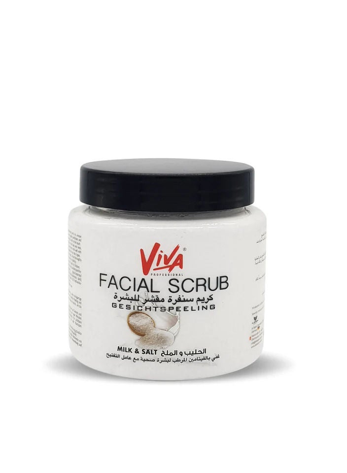 Viva Facial scrub (milk and salt) 500g - Image 2