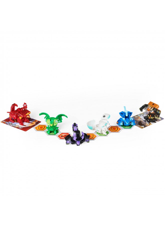 BAKUGAN Bakugan Unbox and Brawl 6-Pack, Exclusive 4 and 2 Geogan, Collectible Action Figures, Toys for Kids Boys Ages 6 and Up (Amazon Exclusive) - Image 5