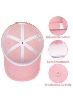 BreeJooy Baby baseball cap 2-6 years old toddler hat,  baby hat for boys girls cotton  kids sun hat  - Image 4