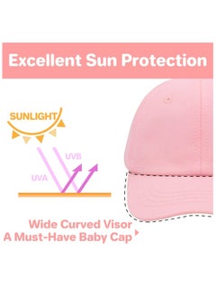 BreeJooy Baby baseball cap 2-6 years old toddler hat,  baby hat for boys girls cotton  kids sun hat  - Image 5