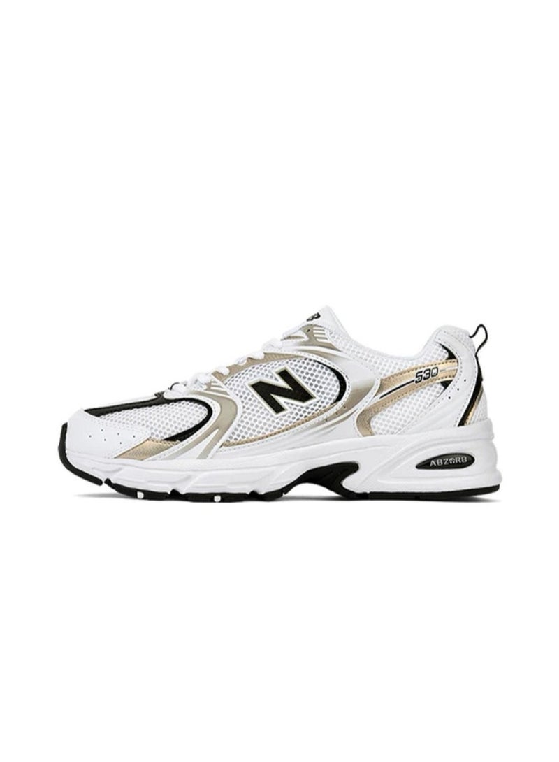 New Balance New Balance 530 Casual Sneakers White/Gold/Black  - Image 1