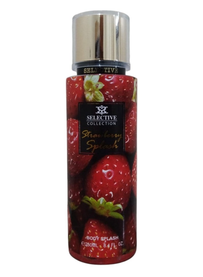 سيليكتيف كوليكشن الفراولة بودي سبلاش نسائي - 250 مللي